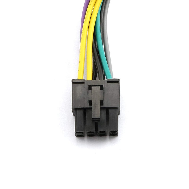 Longdex 11 Inch 24-Pin to 8-Pin 18AWG ATX PSU Power Supply Adapter Cable for Motherboards - Image 5